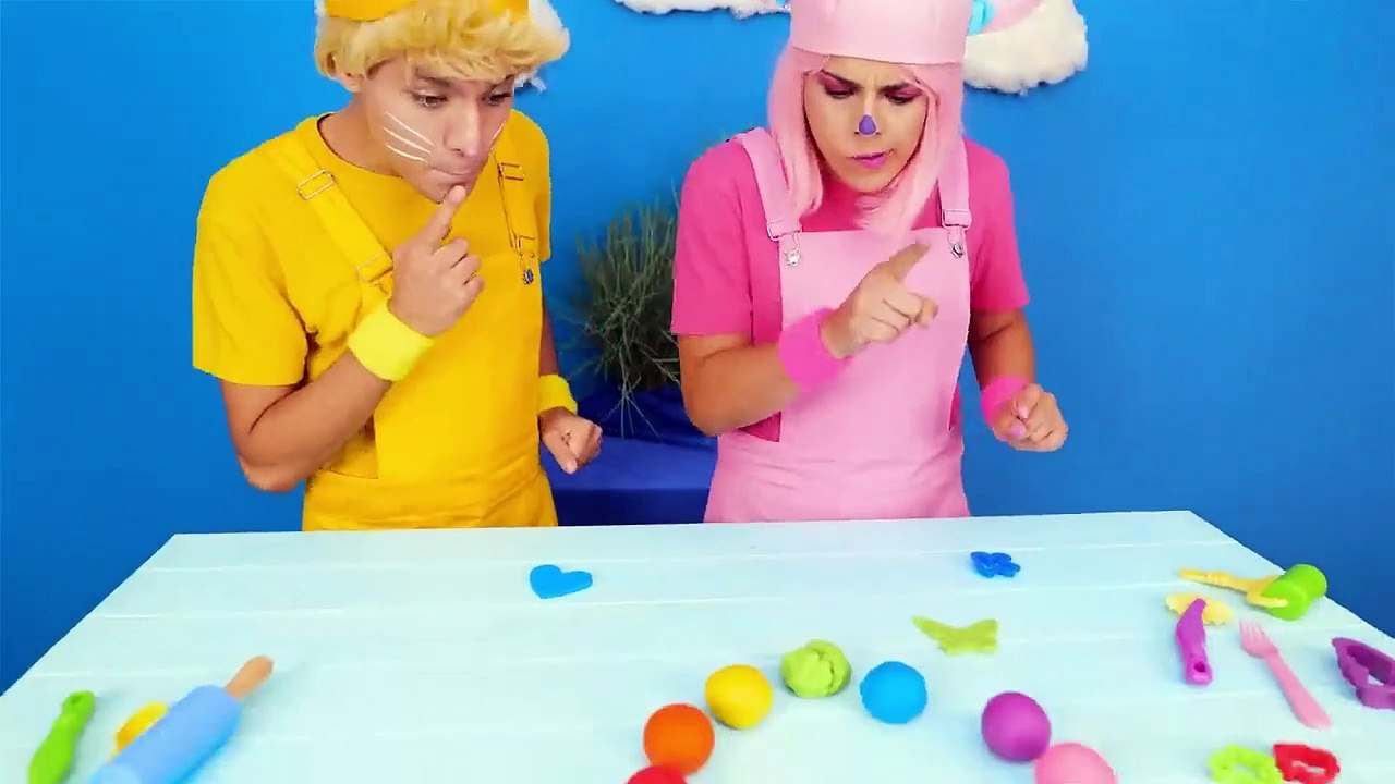 Play With Clay  Learning Colors and Letters _ Kids Videos By Muffin Socks