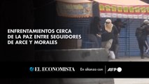 Enfrentamientos cerca de La Paz entre seguidores de Arce y Morales