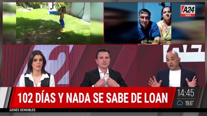  102 DÍAS: 17 DETENIDOS Y NADA SE SABE DE LOAN