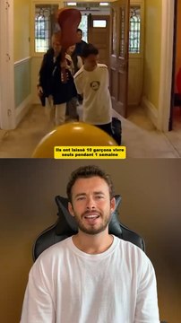 Ils ont laissé 10 garçons vivre seuls pendant 1 semaine