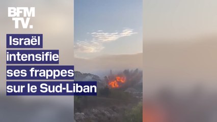 Israël intensifie ses frappes sur le Sud-Liban, l'Onu appelle à une désescalade