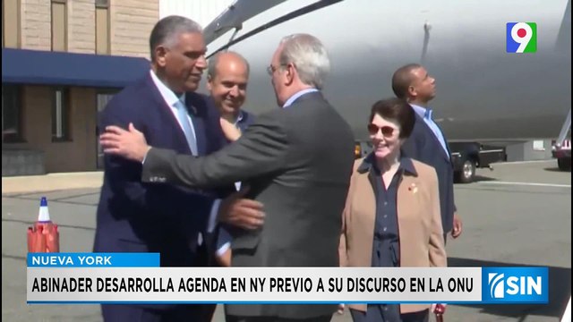Abinader en NY en el marco de asamblea de la ONU | Primera Emisión SIN