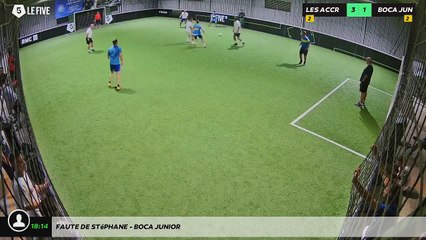 Faute de Stéphane - BOCA JUNIOR