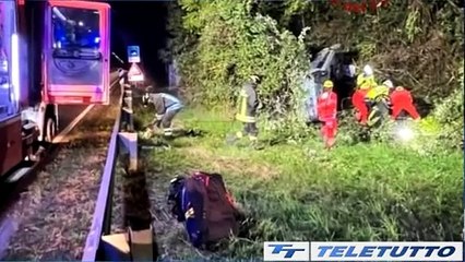 Video News - Sbalzato dall'auto a Gussago, muore 55enne