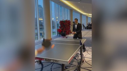 El duelo de Schwartzman y Federer previo a la gala de la Laver Cup