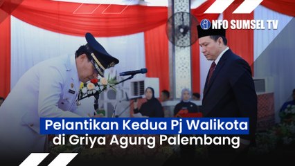RESMI, Pj Gubernur Sumsel Elen Setiadi Lantik Pj Walikota Pagar Alam dan Pj Walikota Lubuk Linggau