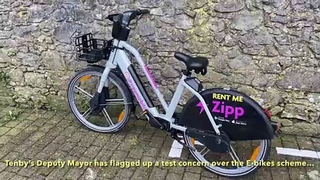 Who picks up Tenby's E-bikes - asks Deputy Mayor Charles Dale