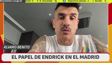 Álvaro Benito y su paciencia para valorar a Endrick