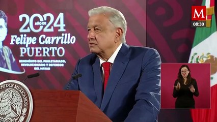 "Llevamos el inicio de esta transformación sin violencia": AMLO