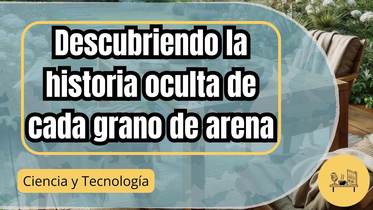 Descubriendo la historia de la arena: La IA que nos revela los secretos de cada grano
