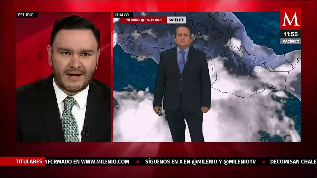 'John' se intensifica a huracán categoría 1, mañana podría alcanzar categoría 3: Abimael Salas