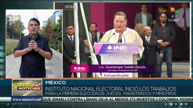 INE en preparativos para elecciones de autoridades del Poder Judicial