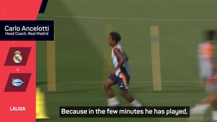 Ancelotti planning on giving Endrick more minutes on the wing