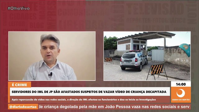 Imagens de criança com cabeça decapitada em João Pessoa viralizam e servidores do IML são afastados