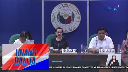 P10.5B budget ng Office of the President para sa 2025, lusot na sa Senate Finance Committee | Unang Balita