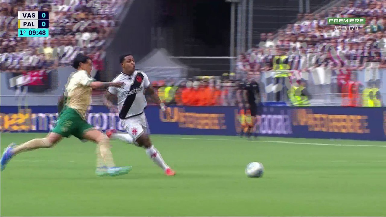 Vasco x Palmeiras (Campeonato Brasileiro 2024 27ª rodada) 1° tempo