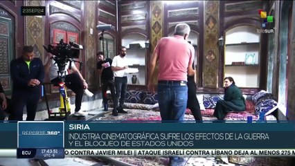 Industria cinematográfica sufre estragos de la guerra y el bloqueo en Siria