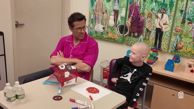 Ryan Reynolds surprises young Deadpool fan battling cancer with special hospital visit