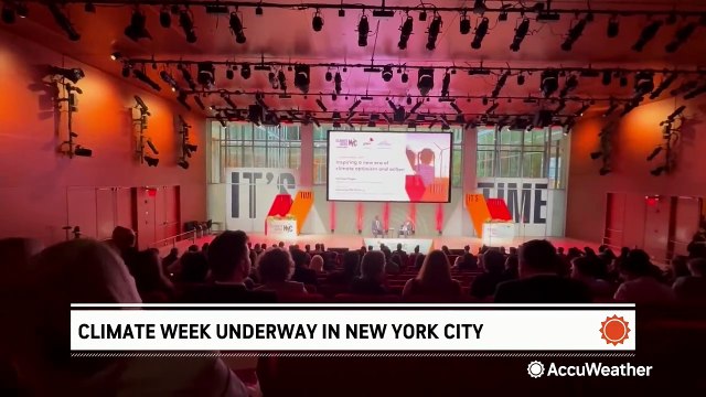 Hundreds of events underway as Climate Week NYC kicks off