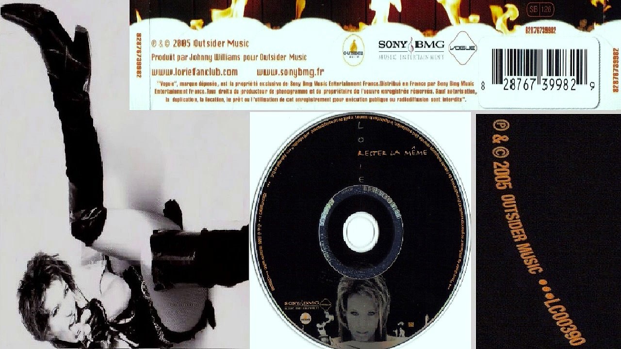 LORIE — Pas comme les autres /// LORIE : RESTER LA MÊME — CD · (2005)