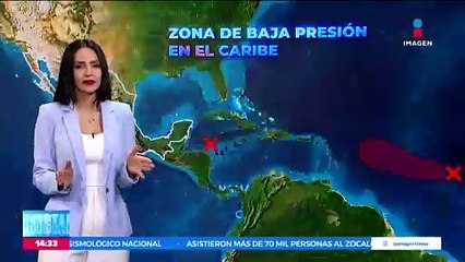 En el mar Caribe se encuentra el ciclón tropical 9