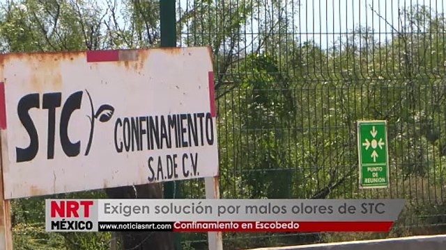 Exigen solución por malos olores de STC Confinamiento en Escobedo