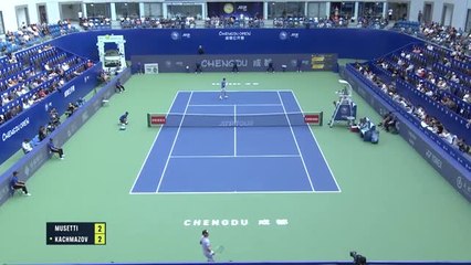 Chengdu : Musetti en finale après une victoire écrasante sur Kachmazov 🎾