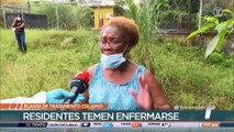 Arquiterror en barriada de Panamá Este por colapso de una planta de tratamiento