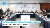 Reforma para reconocer a los pueblos indígenas avanza en comisiones del Senado