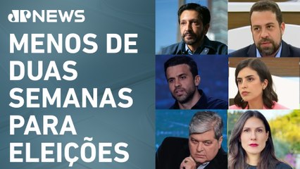 Confira agenda dos principais candidatos à Prefeitura de São Paulo nesta segunda (23)