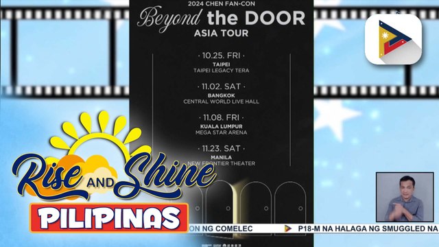 TALK BIZ | EXO member na si Chen, muling babalik sa bansa para sa kanyang 2024 Chen Fan-con: Beyond The Door Asia Tour