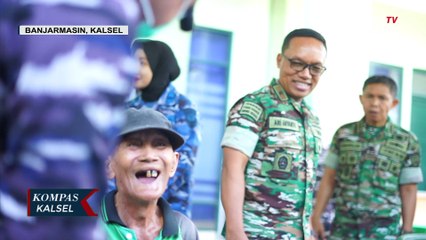 Warga Antusias Hadiri Baksos Sambut HUT Ke-79 TNI di Korem 101/Antasari