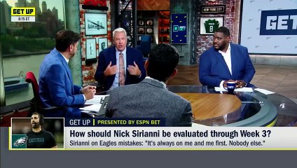 GET UP TODAY - Is the pressure OFF Nick Sirianni?! Rex Ryan WEIGHS IN 