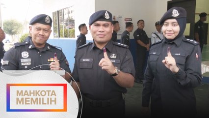 PRK DUN Mahkota: Perkembangan terkini proses undi awal