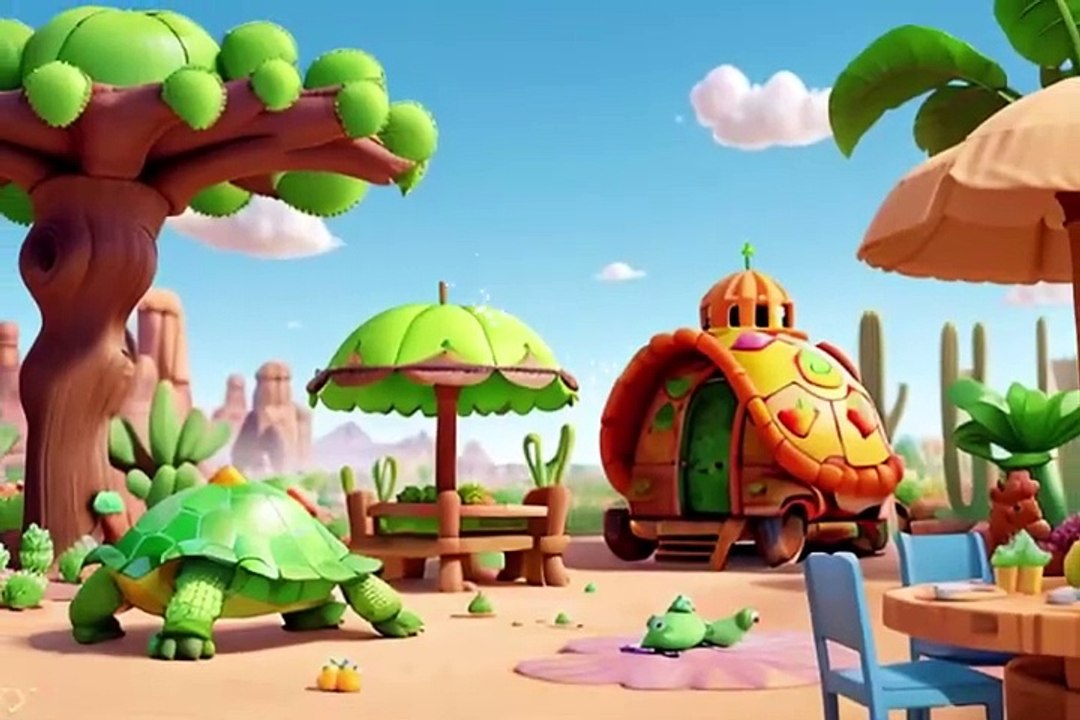 Desert Turtle Adventure - Fun Kids Song for Learning and Play