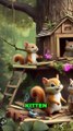 Unbreakable Friendship- Squirrel, Kitten & Pup Adventures