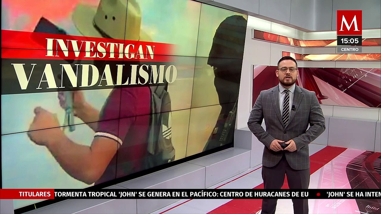 Autoridades investigan daños a negocios durante marcha de normalistas en Oaxaca