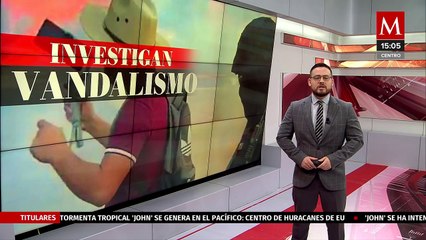 Autoridades investigan daños a negocios durante marcha de normalistas en Oaxaca