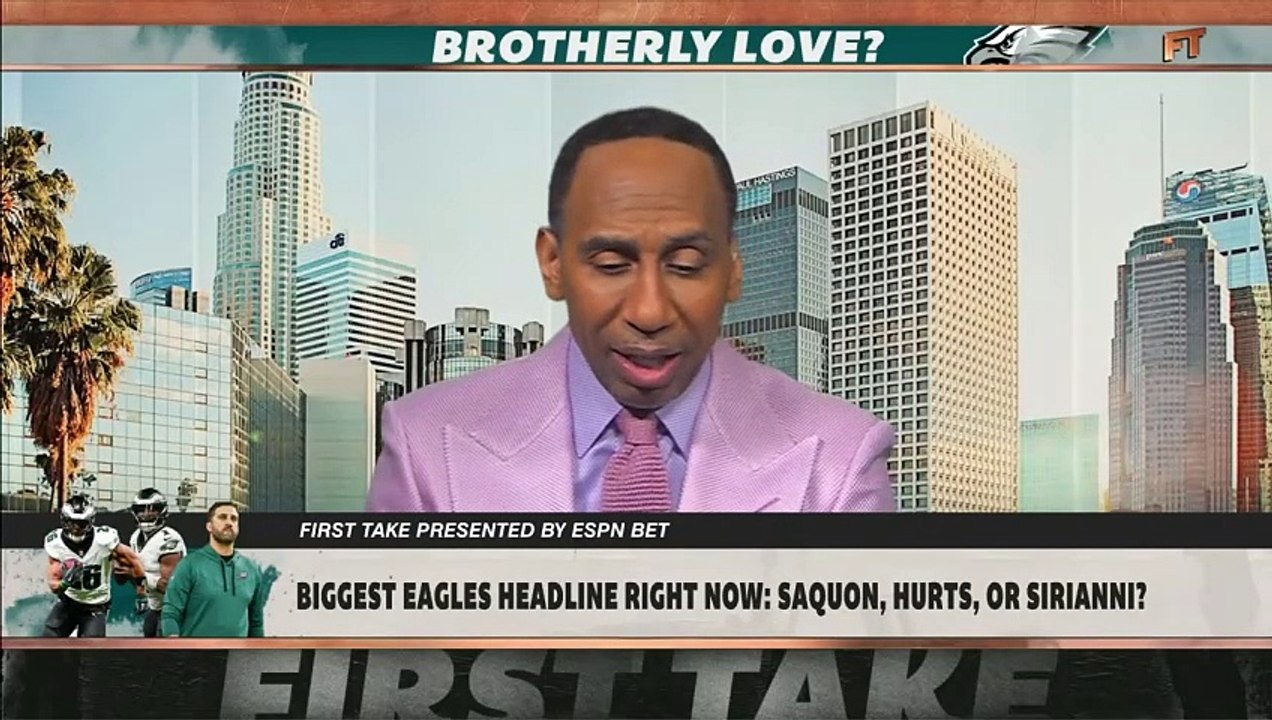 ESPN FIRST TAKE TODAY - Saquon is SPECIAL! ️ - Stephen A. PRAISES Barkley after Eagles’ Week 3 win