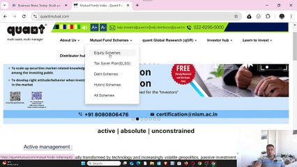 How to Register Online Your Account With Quant Mutual Fund For Monthly SIP Investing म्यूच्यूअल फण्ड