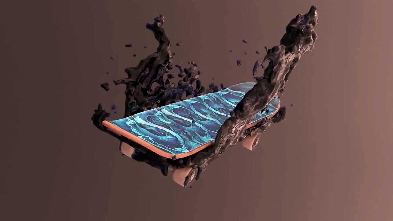 Modelling & Texturing a Skateboard