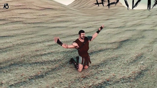 Modelled, Textured & Animated Gladiator