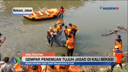 Gempar Penemuan Tujuh Jasad Remaja di Kali Bekasi