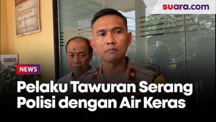 Pelaku Tawuran di Jakbar Serang 2 Polisi dengan Air Keras sampai Seragam Jebol, Beli dari Mana?
