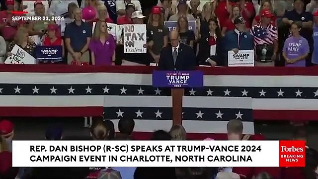 Bishop Accuses Dems Of 'Meticulously-Timed And Coordinated Character Assassination' At Vance Event 24 SEPTEMBER