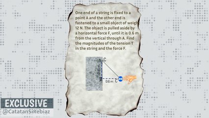 Laws of Motion -06- Application of Lami's Theorem