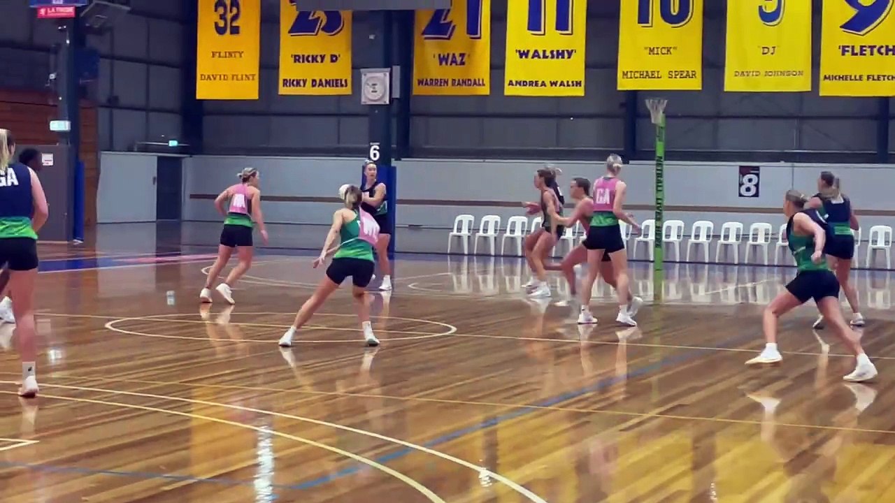 The Australian Diamonds train at Red Energy Arena on Tuesday, September 24