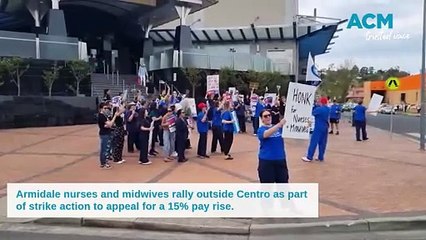 Nurses and Midwives Rally for Better Conditions in Armidale 🚩