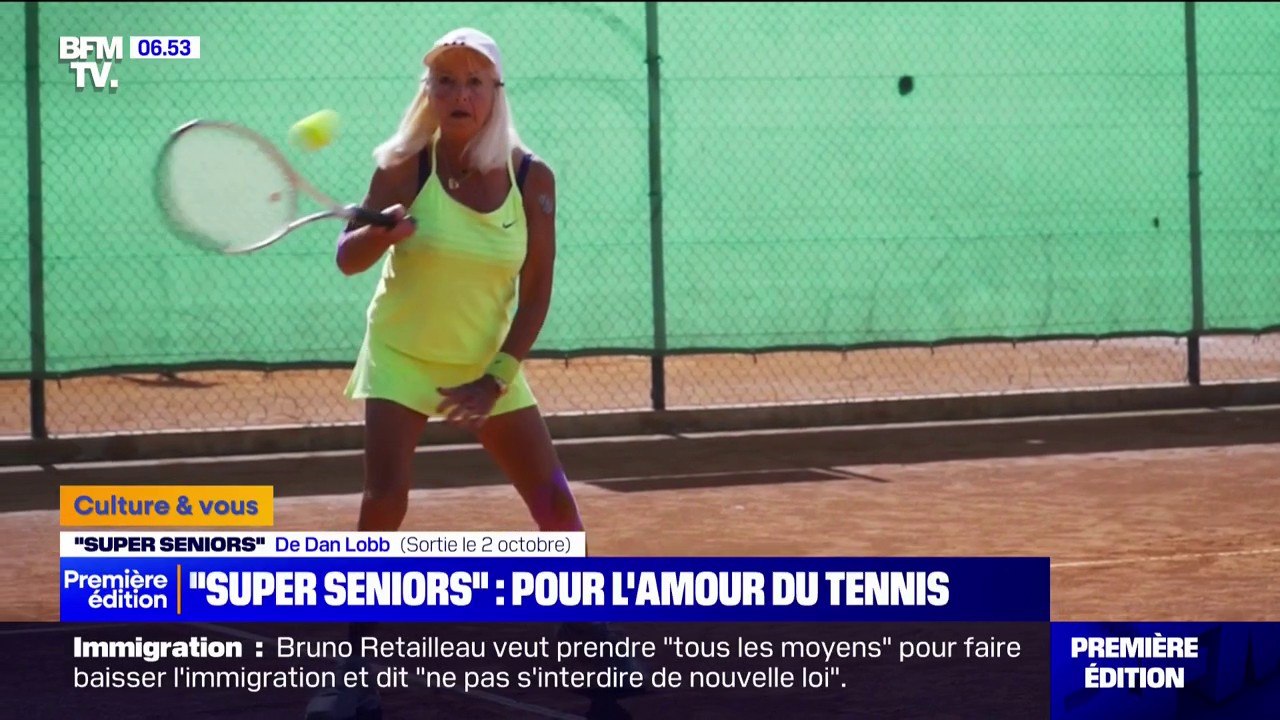"Super seniors": un documentaire sur quatre seniors de plus de 82 ans passionnés de tennis