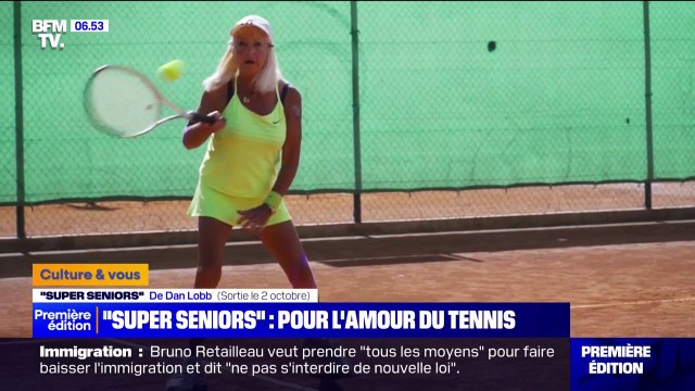 Super seniors : un documentaire sur quatre seniors de plus de 82 ans passionnés de tennis